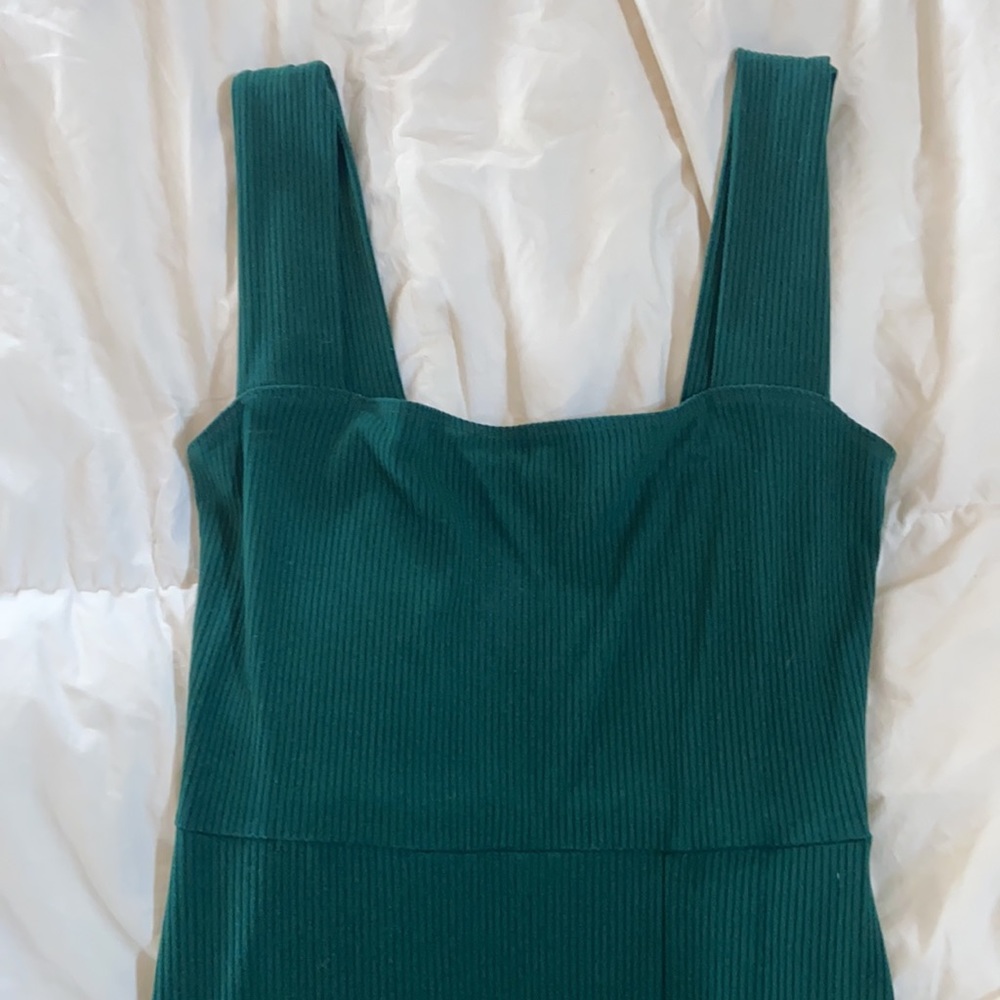 Reformation Cassi Knit Dress - Green Size L